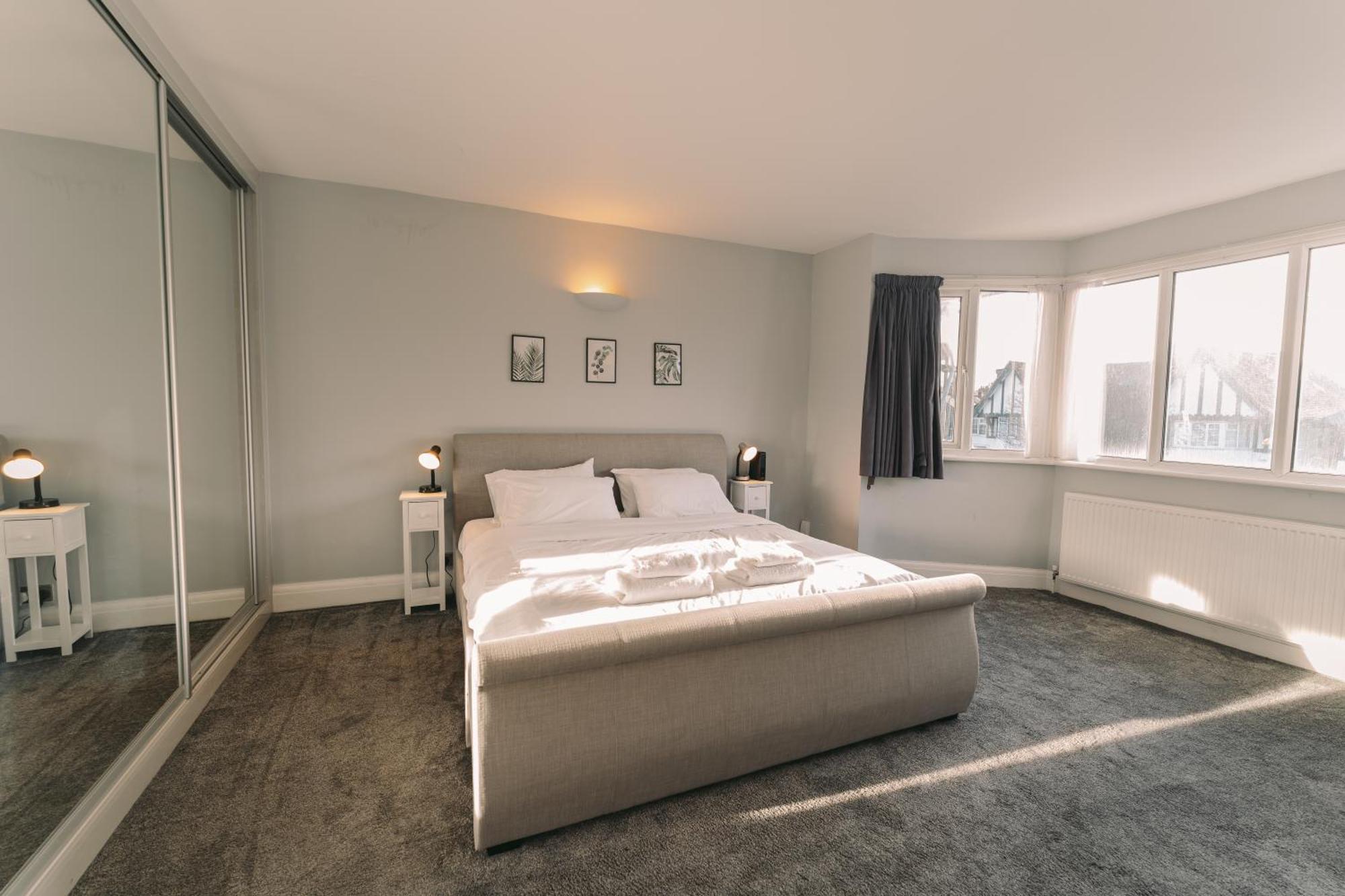 Modern Flat By The Underground. Daire Londra Dış mekan fotoğraf